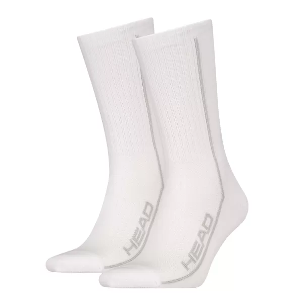  Ponožky HEAD ALL SPORTS PERFORMANCE CREW 2P 701020002 WHITE 