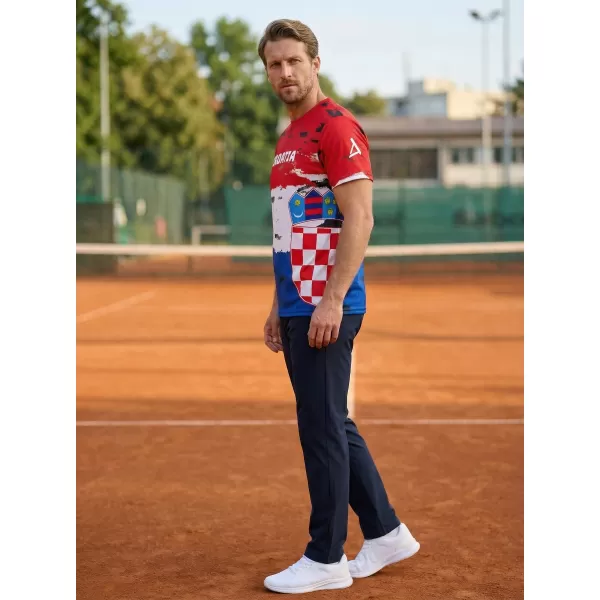  Pánské tričko premium ALTISPORT VOJ/ALM036HR/TR01 CHORVATSKO 