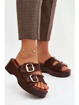 Dámské pantofle BOTO RENELISSE 41325 BROWN