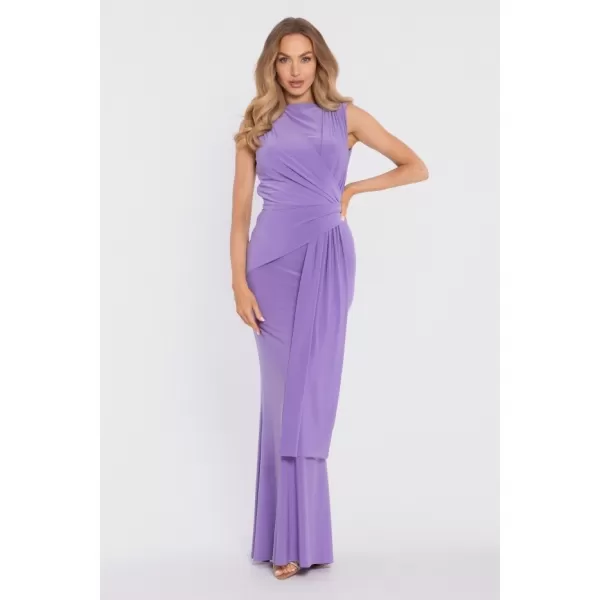  Dámské šaty MOE M913 LIGHT PURPLE 
