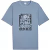 Pánské triko PUMA GRAPHIC WORLD TOUR TEE 632112-34 COOL BLUE