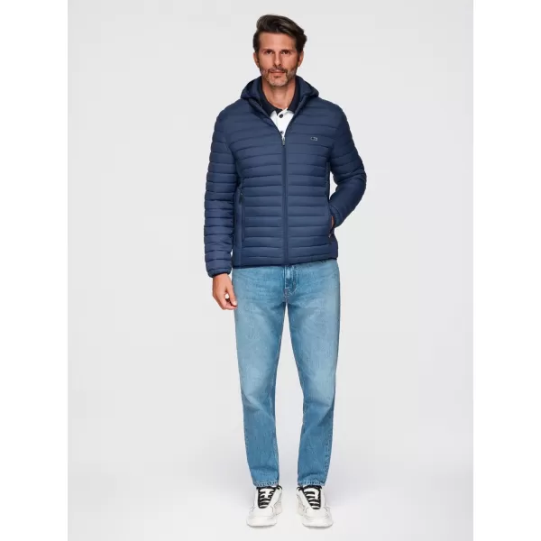 Pánská bunda OMBRE OM-JALP-0295 BLUE 