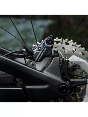 Třmen brzdy SHIMANO DEORE BR-M6120 BEZ ADAPTERU ORIGINAL BALENÍ ČERNÁ