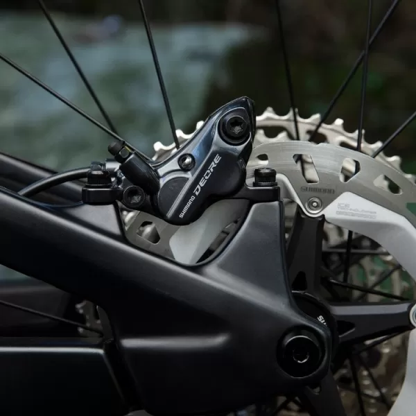  Třmen brzdy SHIMANO DEORE BR-M6120 BEZ ADAPTERU ORIGINAL BALENÍ ČERNÁ 
