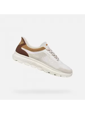 Pánské tenisky GEOX SPHERICA PLUS FAST IN G014665 SMETANOVÁ