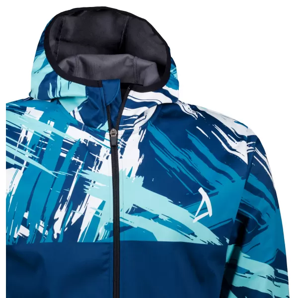 Pánská softshellová bunda premium ALTISPORT VOJ/ALM039JACK01 NÁMOŘNÍ MODRÁ 
