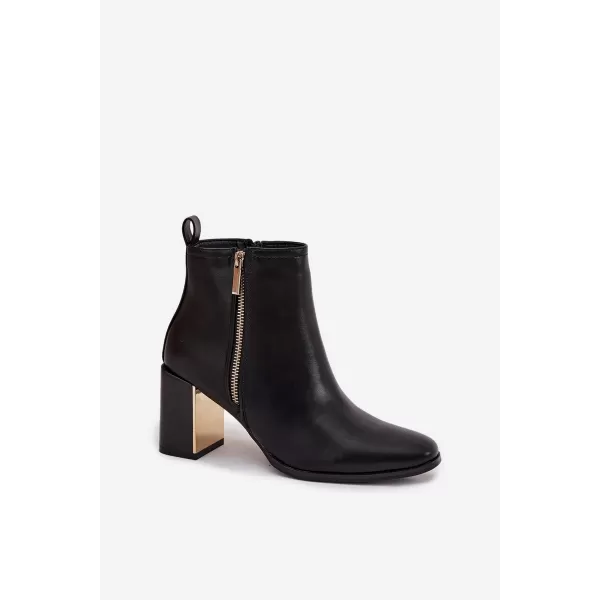  Dámské boty na podpatku BOTO CAMILYN 40569 BLACK 
