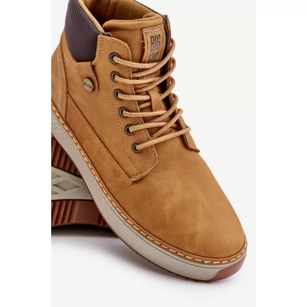  Pánské boty BIG STAR OO174561 BROWN/BEIGE 