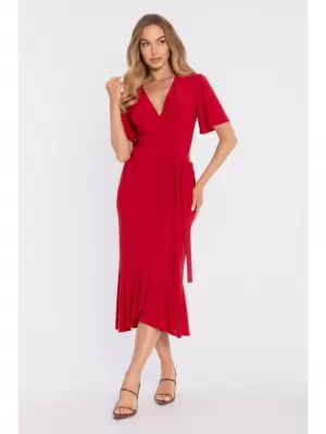 Dámské šaty MOE M912 RED