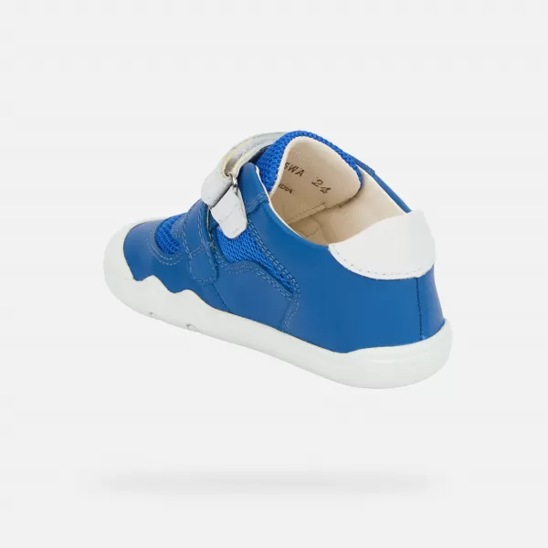  Chlapci první kroky GEOX STEPPIEUP B655WA08514C0432 MODRÁ 