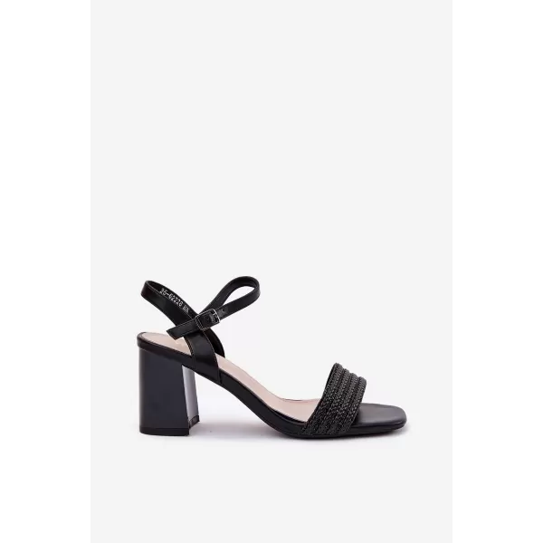  Dámské sandály VINCEZA 62228 BLACK 