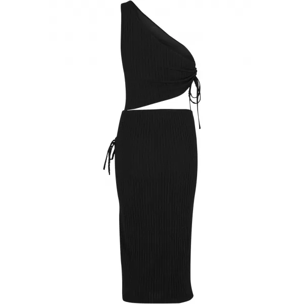  Dámské šaty URBAN CLASSICS TB7706 BLACK 