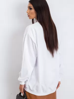 Dámská mikina BASIC FEEL GOOD RV-BL-5185.94P WHITE