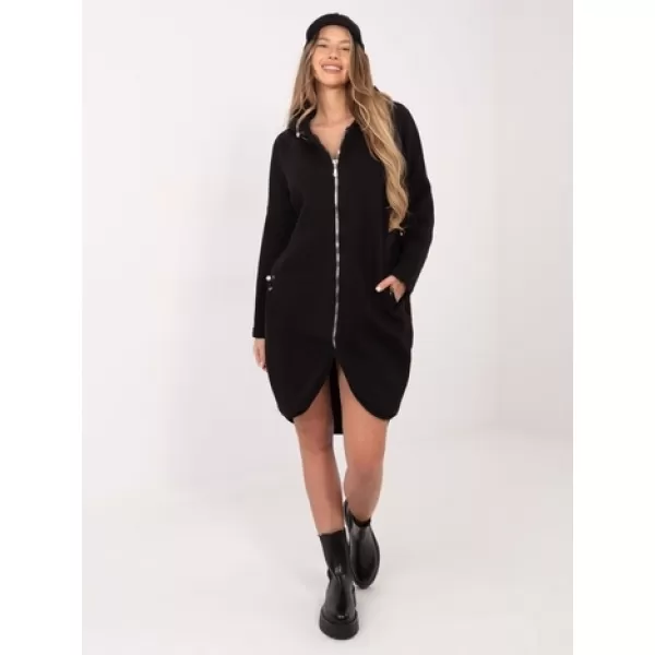  Dámská mikina RUE PARIS RV-BL-4858-1.99P NOIRE 