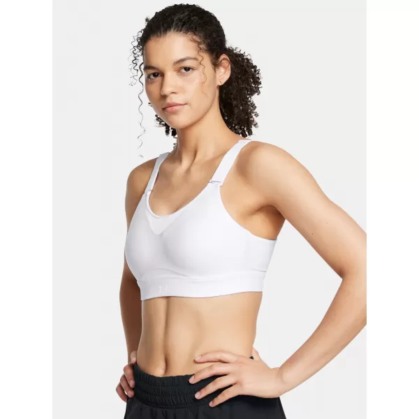  Dámská podprsenka UNDER ARMOUR UA INFINITY HIGH 2.0 BRA 1384112-101 BÍLÁ 
