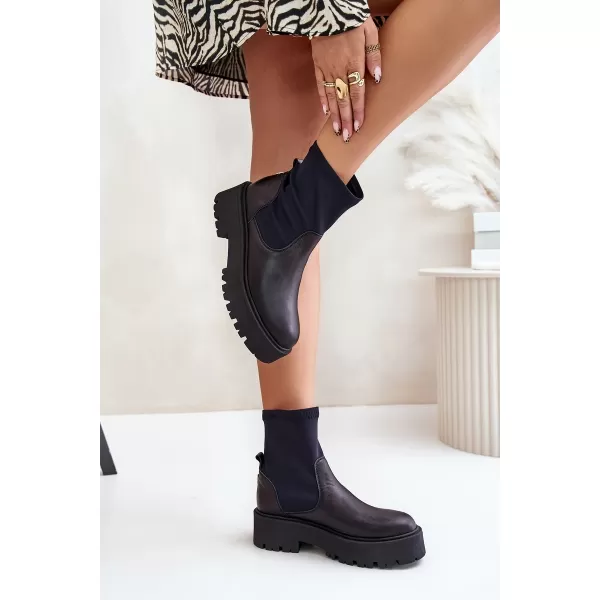  Dámské boty ZAZOO 2947 BLACK 