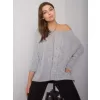 Dámský svetr OCH BELLA TW-SW-BI-559.45 GRAY