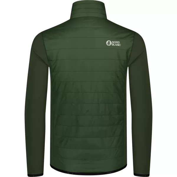  Pánská sportovní bunda NORDBLANC MEANDER NBWJM8360 ZELENÁ 
