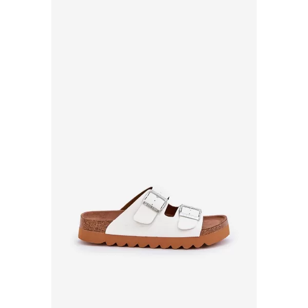  Dámské pantofle BIG STAR LL274480 WHITE 
