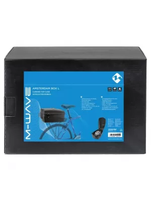 Brašna M-WAVE NOSIČOVÁ BOX SE ZÁMKEM