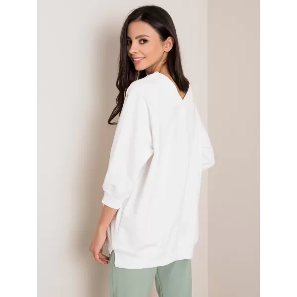 Dámská mikina RUE PARIS RV-BL-5676.09 WHITE 