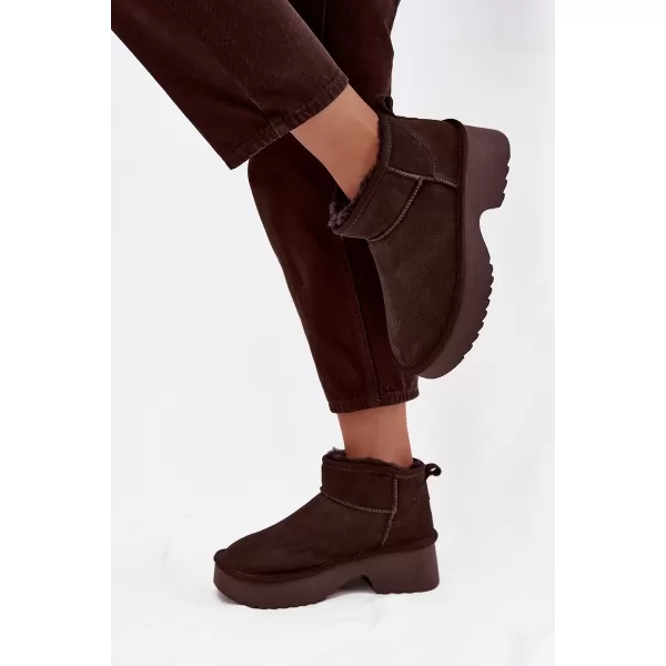  Dámské sněhule BOTO MILORA 40097 BROWN 