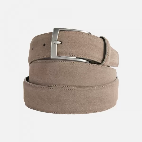  Pánský pásek GEOX  G011350 BÉŽOVÁ 