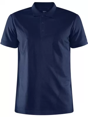 Pánské sportovní polo CRAFT Corp. CORE Unify Polo Shirt M OHNIVÝ MELÍR