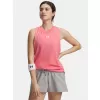 Dámské tílko UNDER ARMOUR UA RIVAL MUSCLE TANK 1383659-600 RŮŽOVÁ