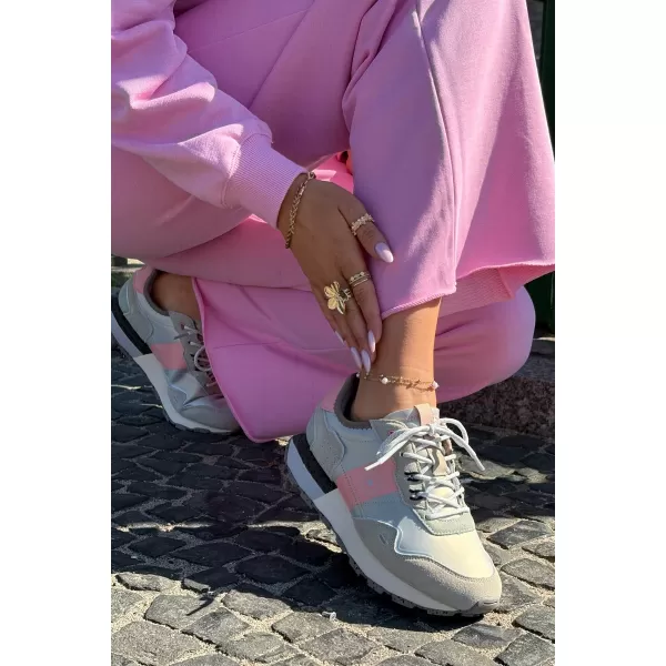  Dámské tenisky BIG STAR RR274243 PINK/GREY 