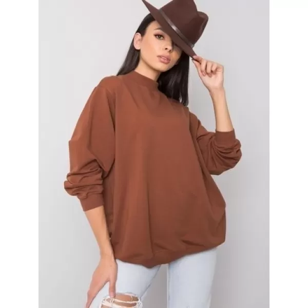  Dámská mikina BASIC FEEL GOOD RV-BL-5185.81P BROWN 
