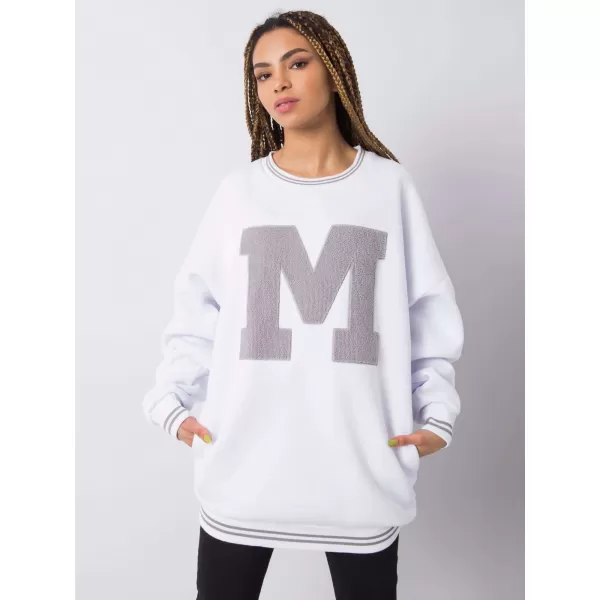  Dámská mikina RUE PARIS DS-BL-1123.18 WHITE 