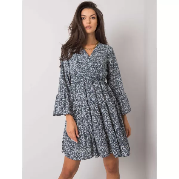  Dámské šaty ITALY MODA DHJ-SK-8777A.66P NAVY 
