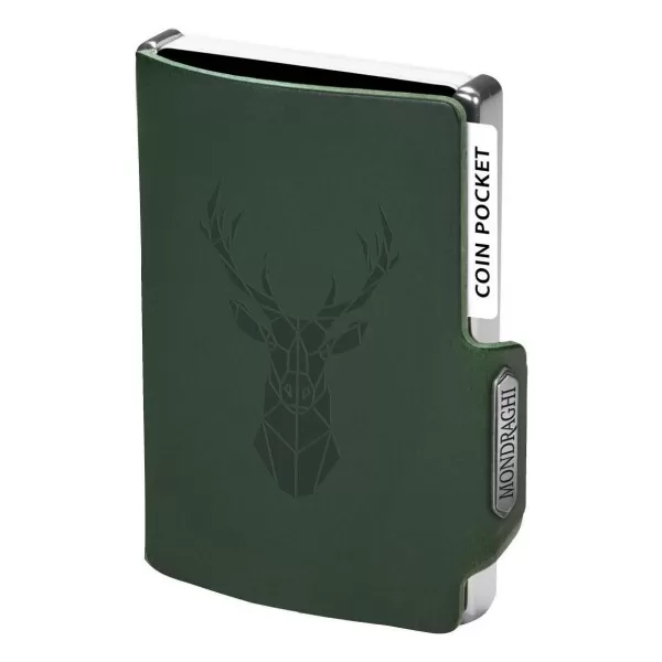  Peněženka MONDRAGHI Silhouette Modern Deer GREEN 