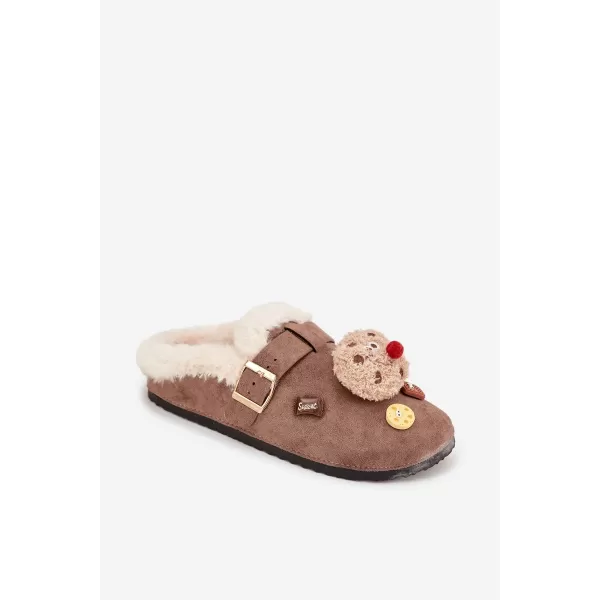  Dámské pantofle BOTO THALORA 40800 BROWN 