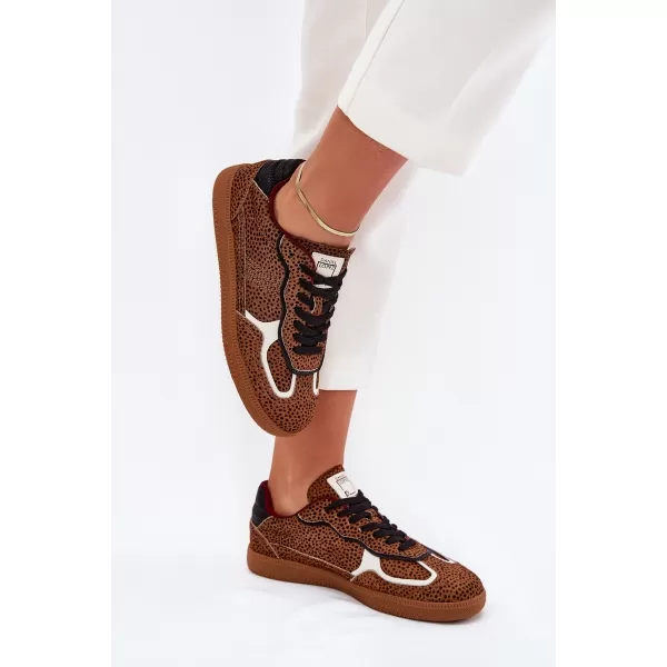  Dámské tenisky LOPEZ JUST DARE SS2D4016 BROWN/BEIGE 