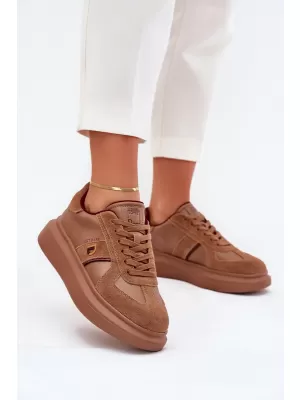 Dámské tenisky LOPEZ JUST DARE SS2D4005 BROWN/BEIGE