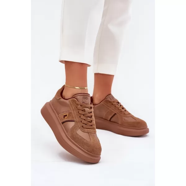  Dámské tenisky LOPEZ JUST DARE SS2D4005 BROWN/BEIGE 