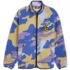 Pánské bunda PUMA DYLAN POLAR FLEECE JACKET 632826-01 CANVAS/AOP