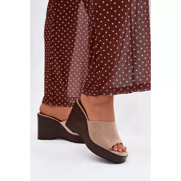  Dámské pantofle BOTO RAVELIA 41346 KHAKI 