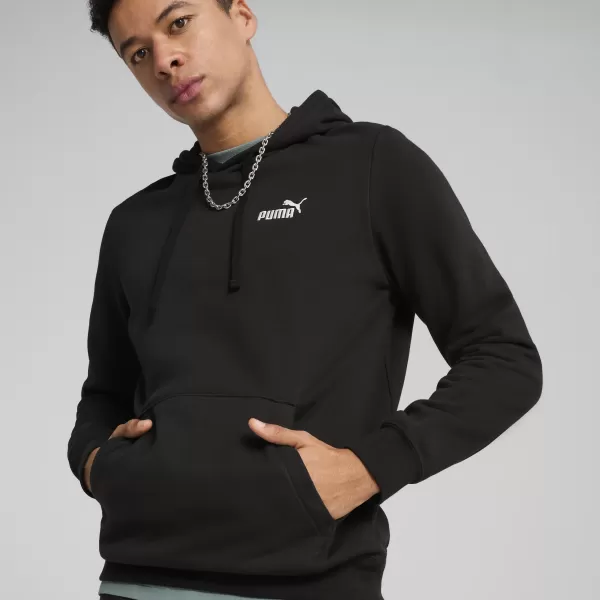  Pánská mikina PUMA ESS SMALL NO. 1 LOGO HOODIE 682574-01 PUMA BLACK 