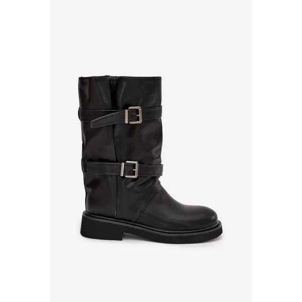  Dámské kozačky BOTO HALVESSA 39588 BLACK 