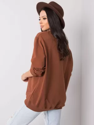 Dámská mikina BASIC FEEL GOOD RV-BL-5185.81P BROWN