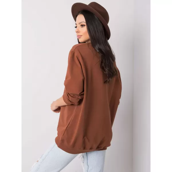  Dámská mikina BASIC FEEL GOOD RV-BL-5185.81P BROWN 