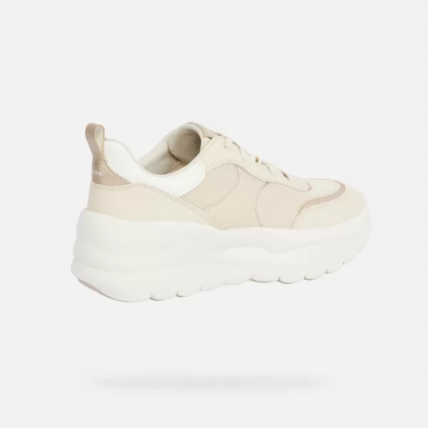 Dámské tenisky GEOX XTROS G012868 KRÉMOVÁ 