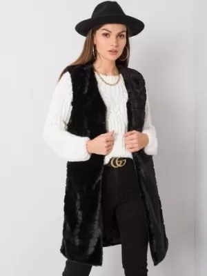 Dámská vesta OCH BELLA TW-KZ-2114-1.07P NOIRE