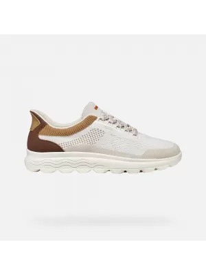 Pánské tenisky GEOX SPHERICA PLUS FAST IN G014665 SMETANOVÁ