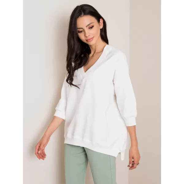  Dámská mikina RUE PARIS RV-BL-5676.09 WHITE 