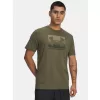 Pánské triko UNDER ARMOUR UA M BOXED SPORTS UPDATED SS 1386793-390 ZELENÁ