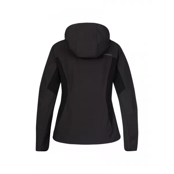 Dámská bunda HANNAH AIRY HOODY ANTHRACITE/ANTHRACITE 